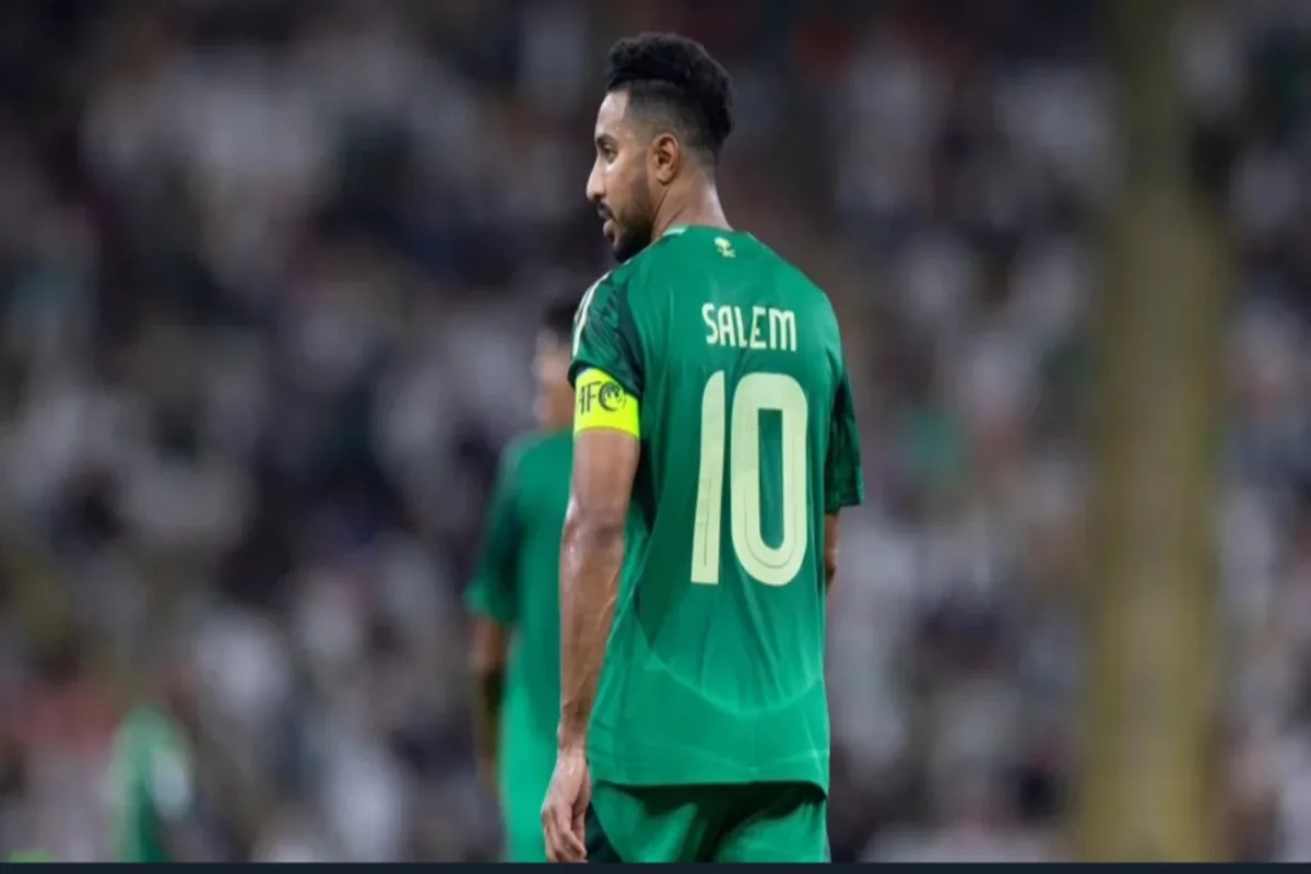 سالم الدوسري قائد منتخب السعودية 