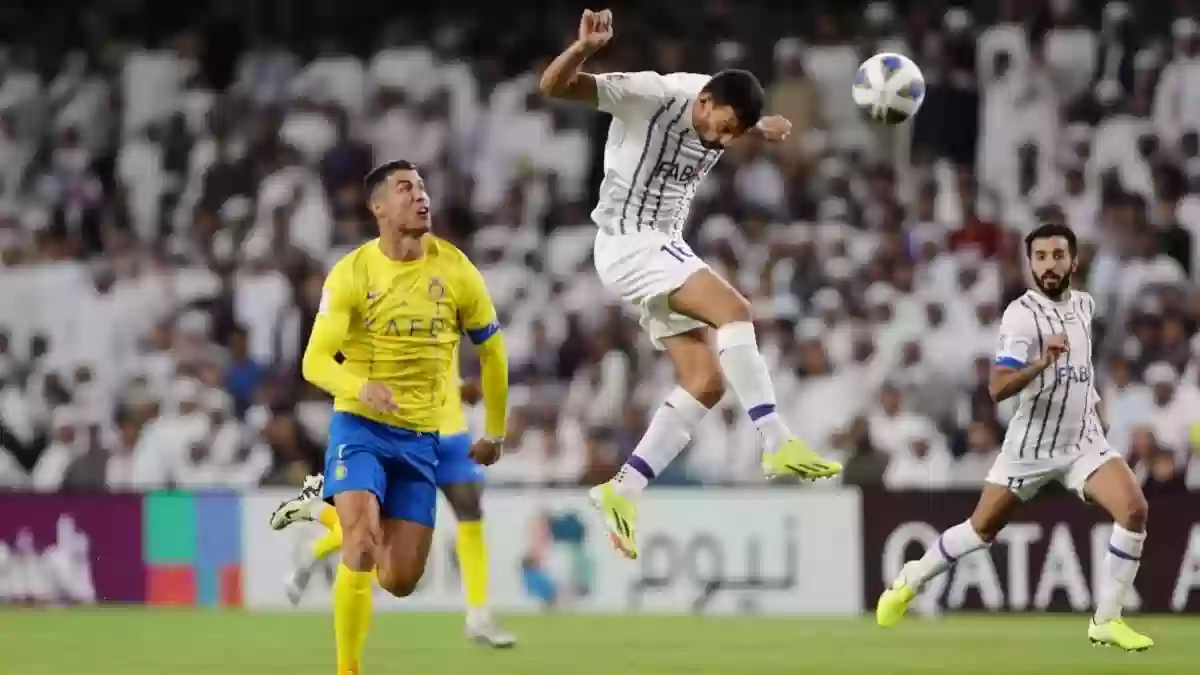 لاعب العين يتحدى رونالدو