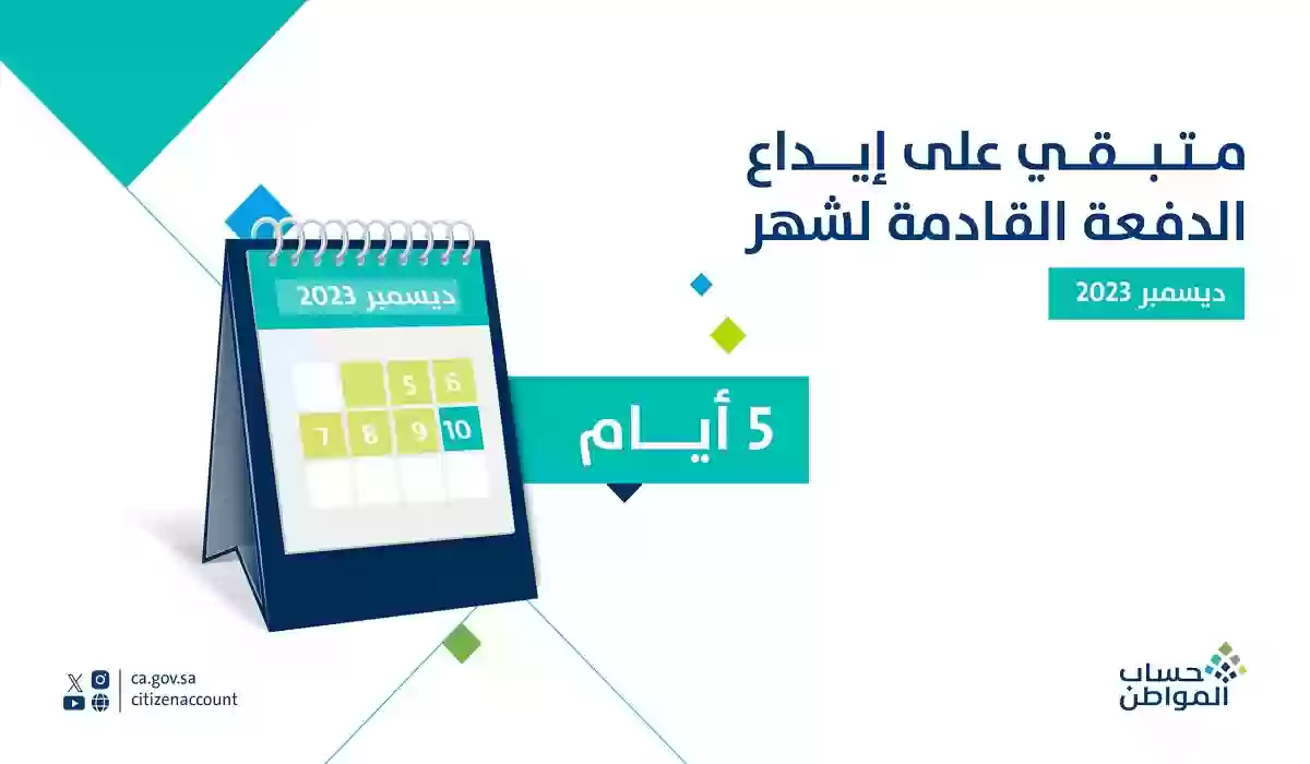 متى موعد ايداع حساب المواطن للدفعة 73 رسمياً