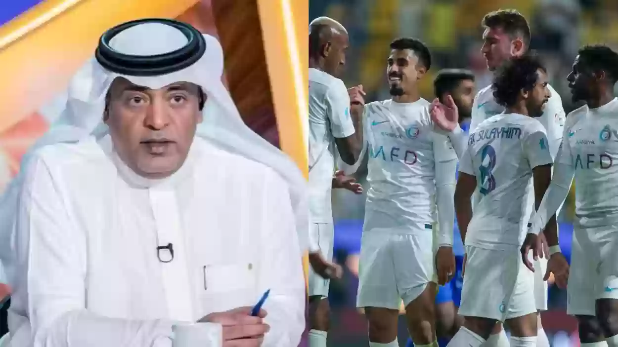 رد ناري من الفراج على نجم النصر السعودي 