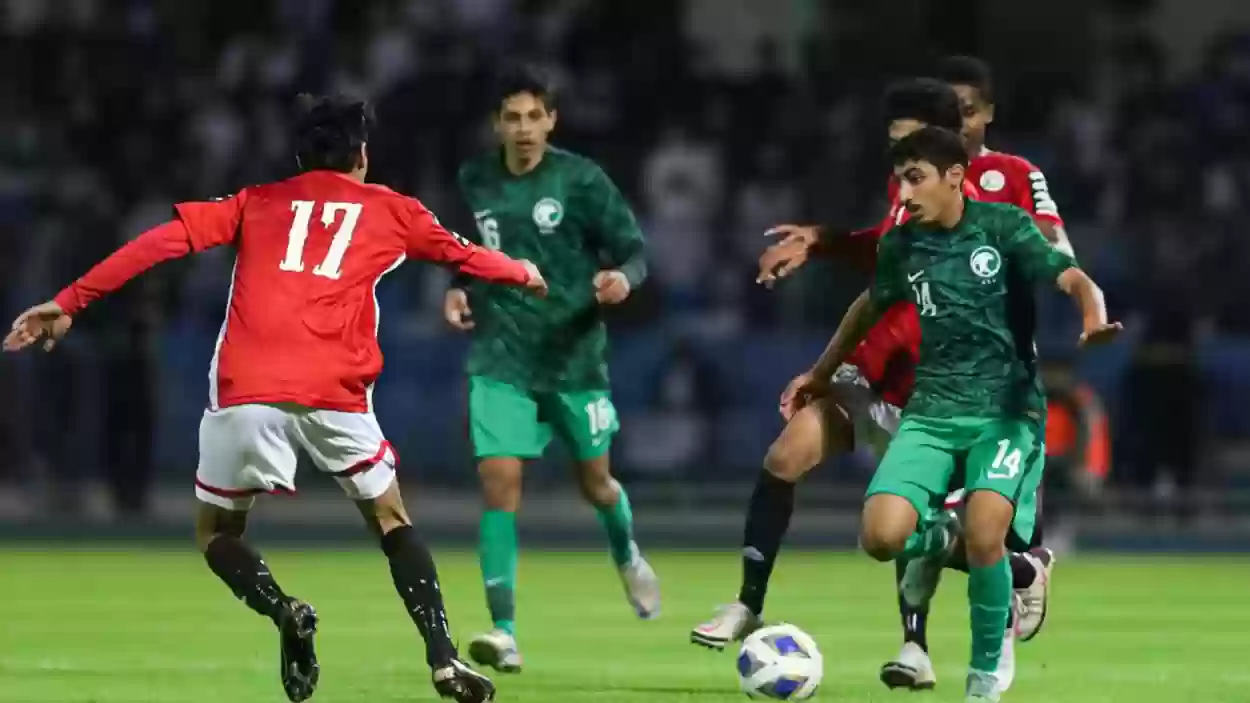  ناشئ الاتحاد السعودي مُستقبل الأخضر وأسطورة قيد الإنشاء